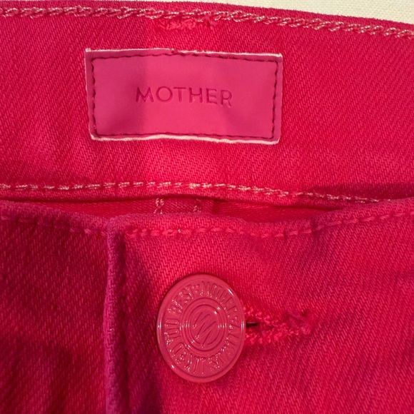 MOTHER RUNAWAY JEANS HIGH WAISTED SLICE HEEL  SZ 27 B679 - Picture 3 of 11